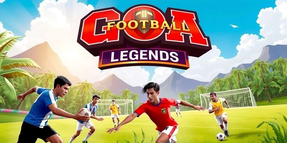 Goa Football Legend Official Cover Goa Football Legend game cover featuring players in action on a football field with Goan landscape in background